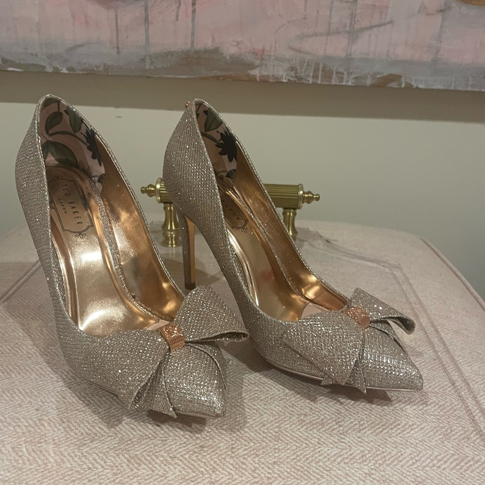 Gorgeous Rose Gold Ted Baker Heels